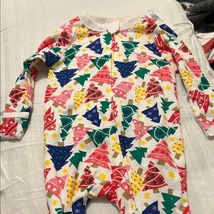 Christmas Tree baby Footies